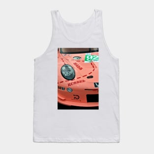 Pink Pig Germans Sports Motor Car Tank Top